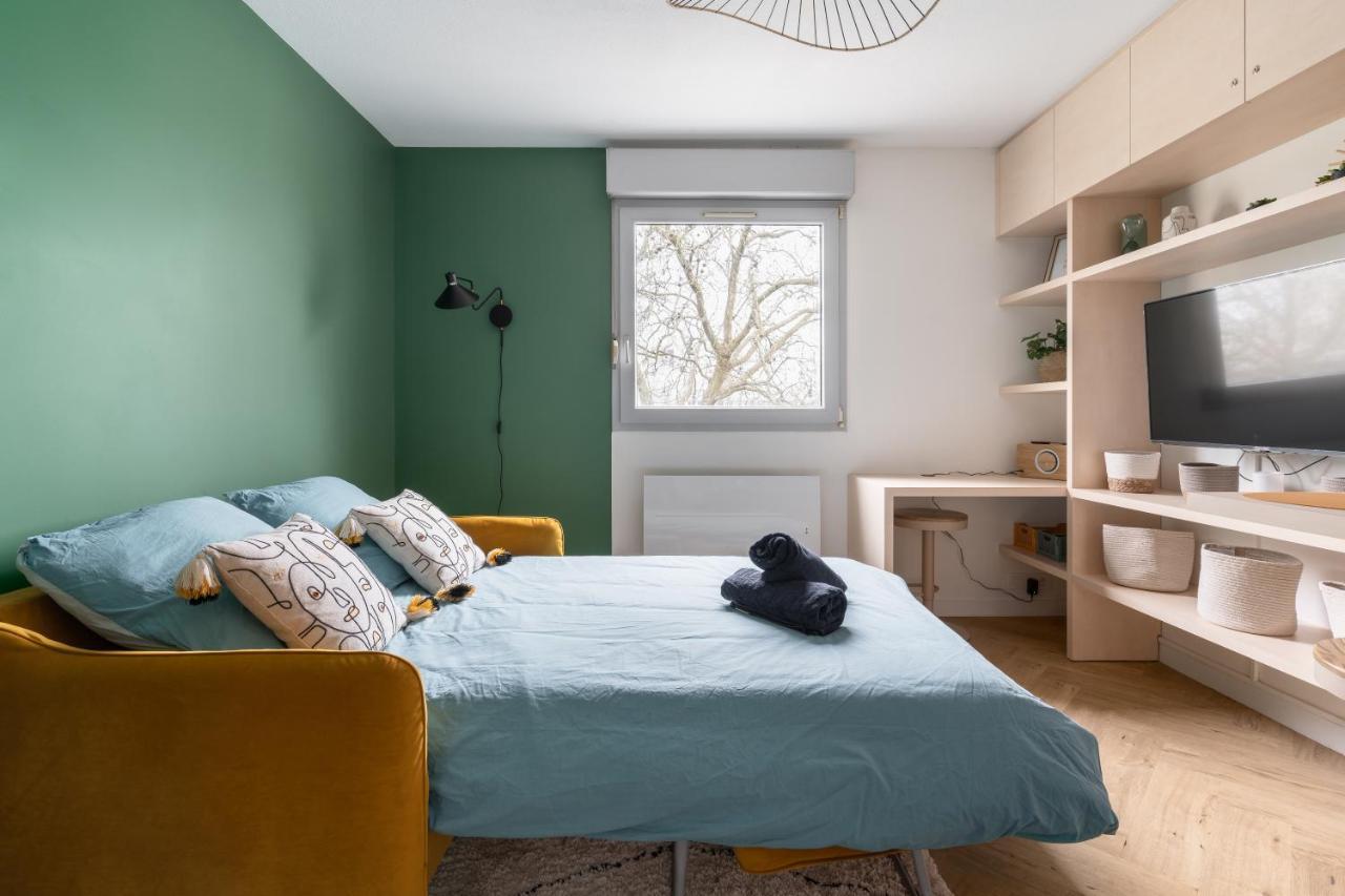 Studio Refait A Neuf Avec Parking En Bord De Loire Нант Экстерьер фото